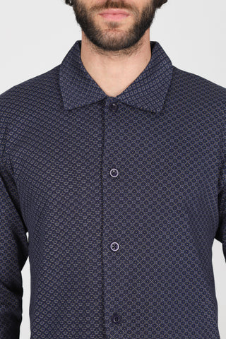 Caldo pigiama in interlock di cotone