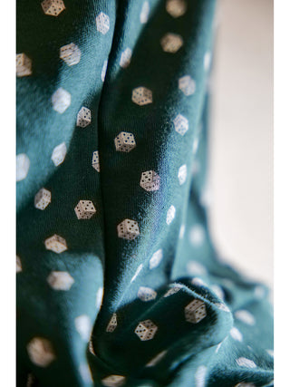 Caldo pigiama lungo in puro cotone