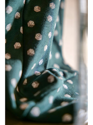 Caldo pigiama lungo in puro cotone