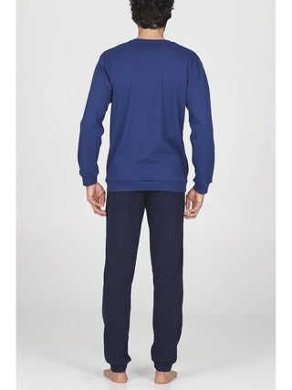 Caldo pigiama in morbido puro cotone