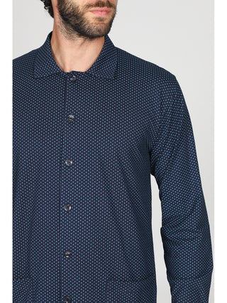 Pigiama lungo cardigan Microturc Alpina