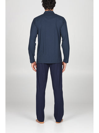 Pigiama lungo cardigan Microturc Alpina