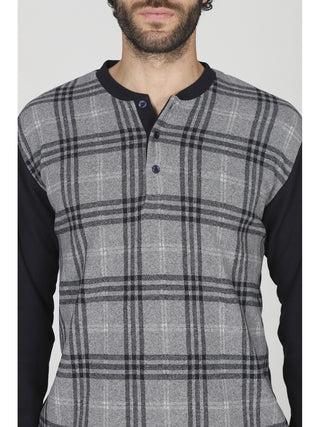 Pigiama invernale in cotone jacquard