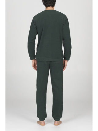 Pigiama invernale in cotone jacquard
