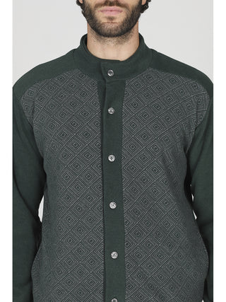 Completo notte in cotone jacquard