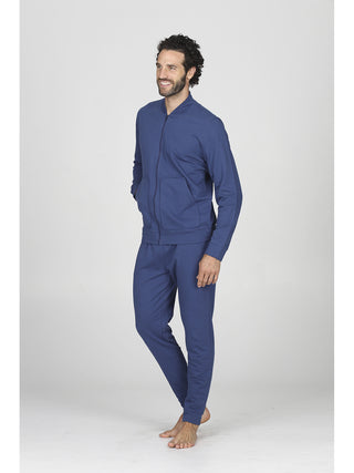 Tuta uomo in felpa 100% cotone