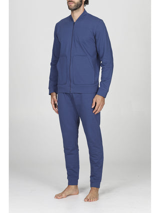 Tuta uomo in felpa 100% cotone