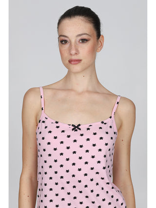 Pigiama Corto A Tema Gattini