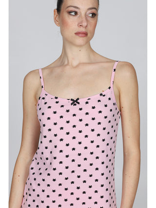 Pigiama Corto A Tema Gattini