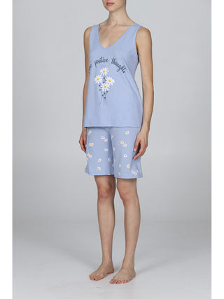 Pigiama Corto Scollo A V