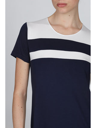 Pigiama Corto Girocollo In Morbida Viscosa