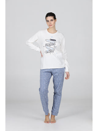 Chiara pigiama girocollo tuta anncuori Alpina