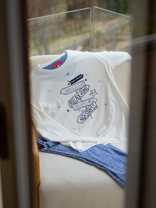 Chiara pigiama girocollo tuta anncuori Alpina