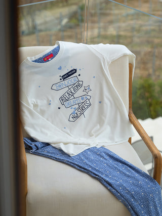 Chiara pigiama girocollo tuta anncuori Alpina