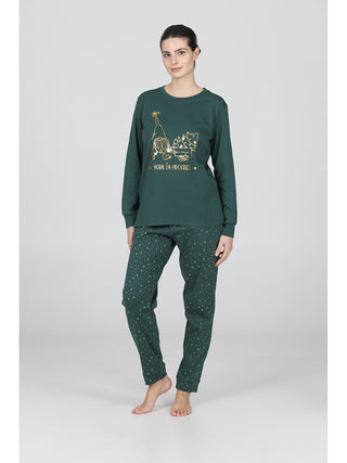 Chiara pigiama girocollo tuta Stelle Alpina