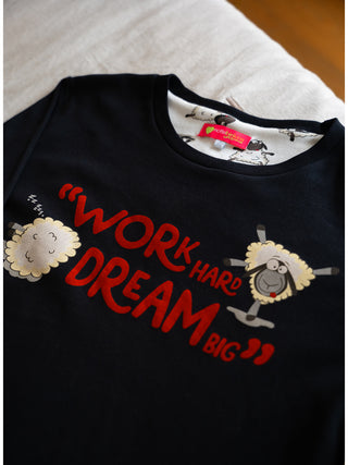 Chiara pigiama girocollo tuta Pecore Alpina