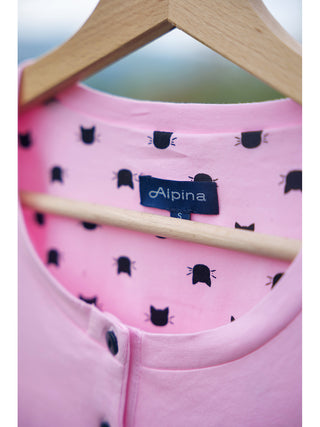 Pigiama Con Bordi E Fiocco In Raso