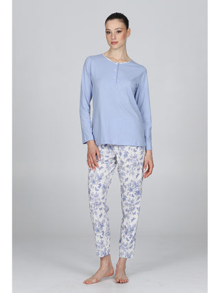 Pigiama Lungo Floreale