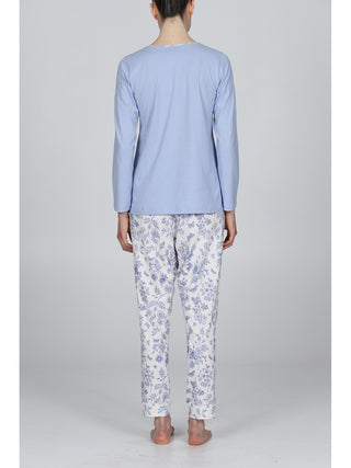 Pigiama Lungo Floreale