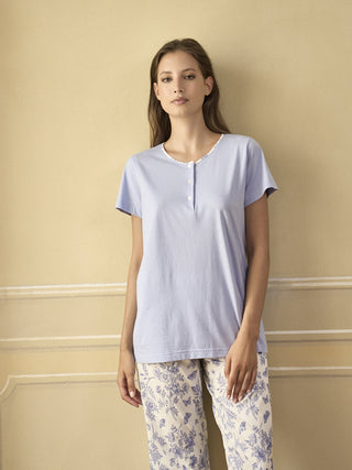 Pigiama lungo manica corta