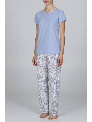 Pigiama Lungo Manica Corta