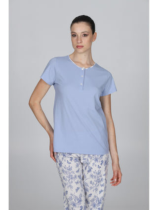 Pigiama Lungo Manica Corta