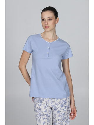 Pigiama Lungo Manica Corta