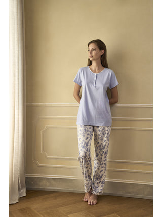 Pigiama Lungo Manica Corta