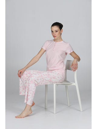 Pigiama Lungo Manica Corta