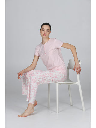 Pigiama Lungo Manica Corta