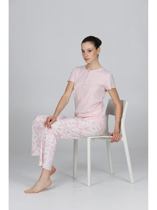 Pigiama Lungo Manica Corta