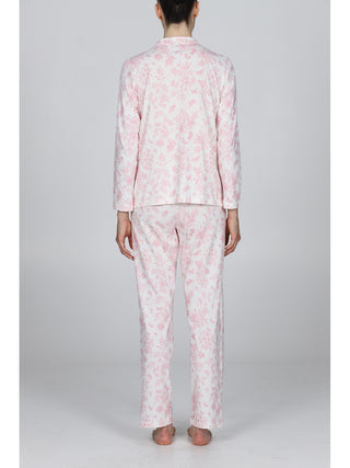 Elegante Pigiama Lungo Cardigan In Cotone