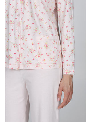 Pigiama In Puro Cotone Con Arriccio