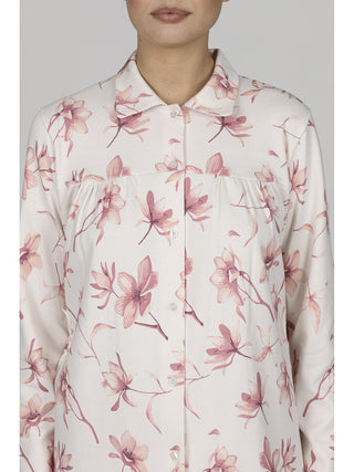 Caldo pigiama lungo cardigan