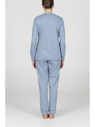 Pigiama lungo fantasia gattini