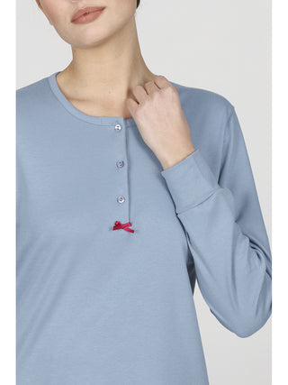 Pigiama lungo fantasia gattini