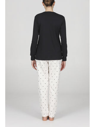 Pigiama lungo fantasia gattini