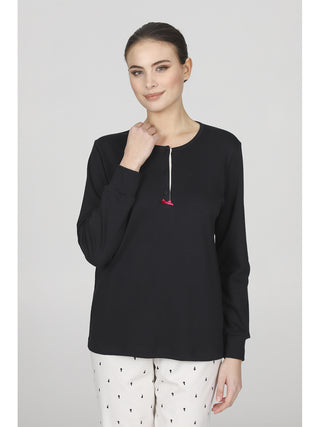 Pigiama lungo fantasia gattini