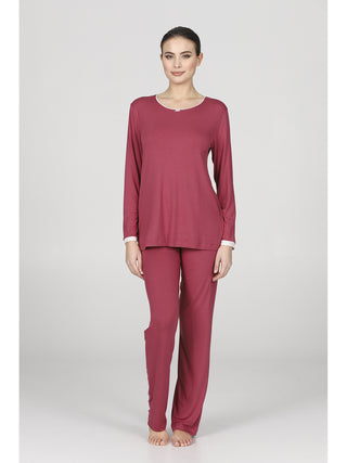 Esclusivo pigiama in modal elasticizzato