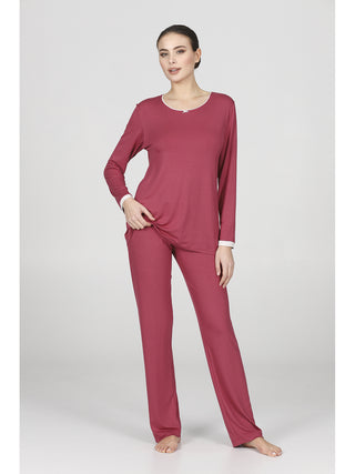 Esclusivo pigiama in modal elasticizzato