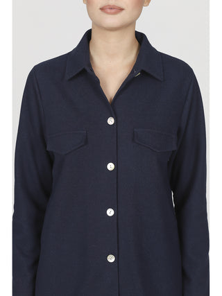 Cardigan in caldo jacquard di cotone