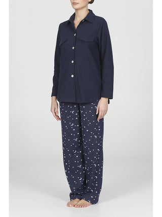 Cardigan in caldo jacquard di cotone