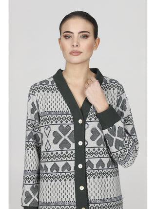 Abito casa in caldo jacquard di cotone