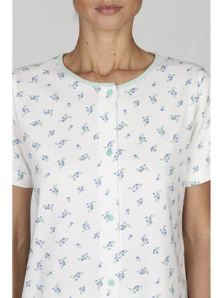 Pigiama cardigan donna in puro cotone