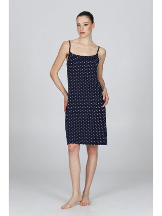 Fresca Camicia Da Notte Con Bretelline