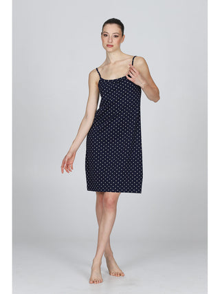 Fresca Camicia Da Notte Con Bretelline