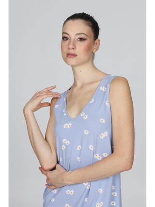 Fresca Canotta Con Scollo A V