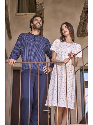 Camicia da notte con arriccio