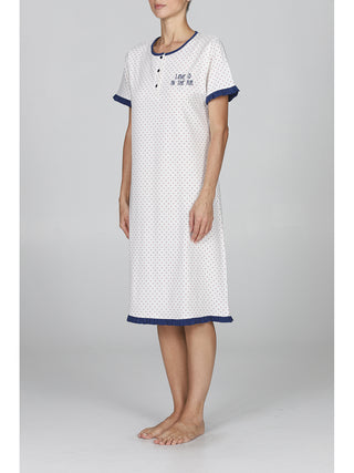 Fresca camicia da notte con bretelline