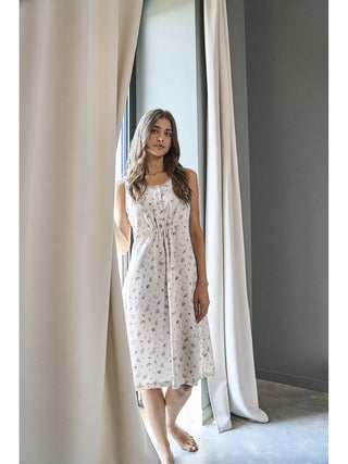 Camicia da notte donna in puro cotone